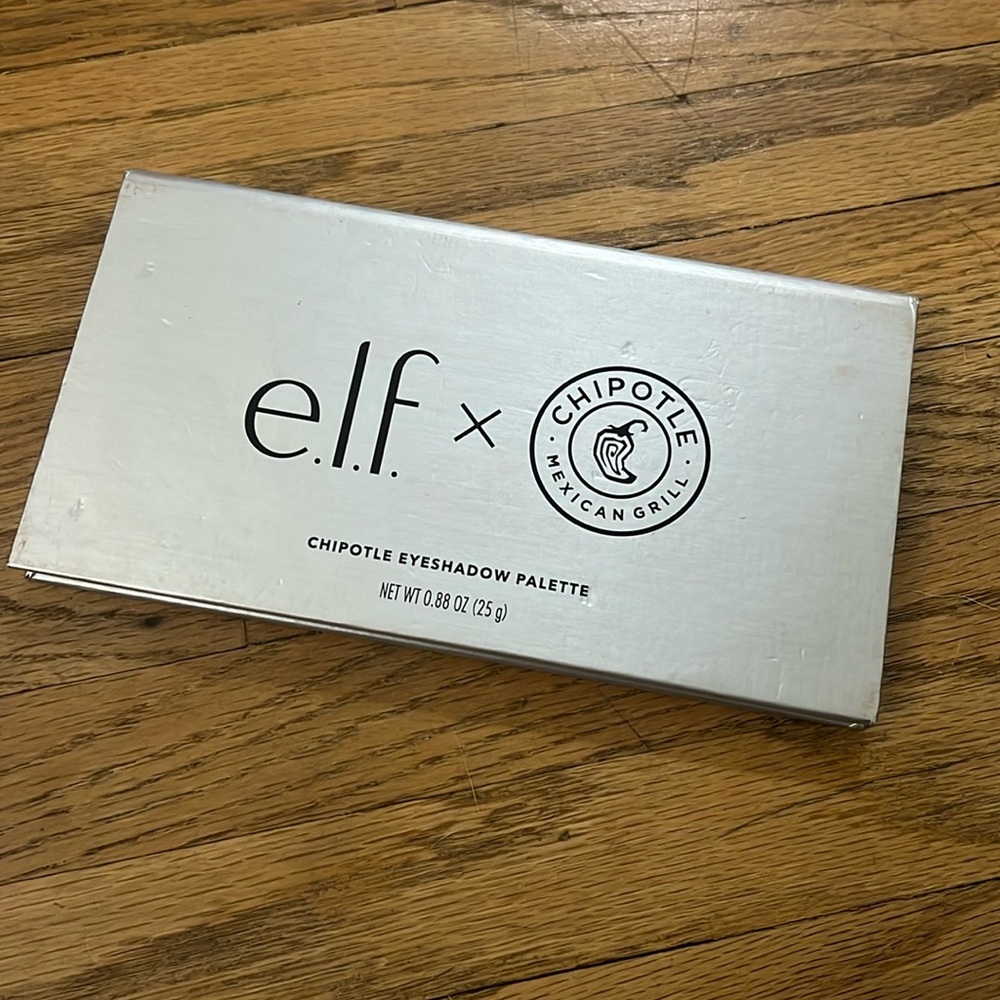 Elf X Chipotle limited edition palette